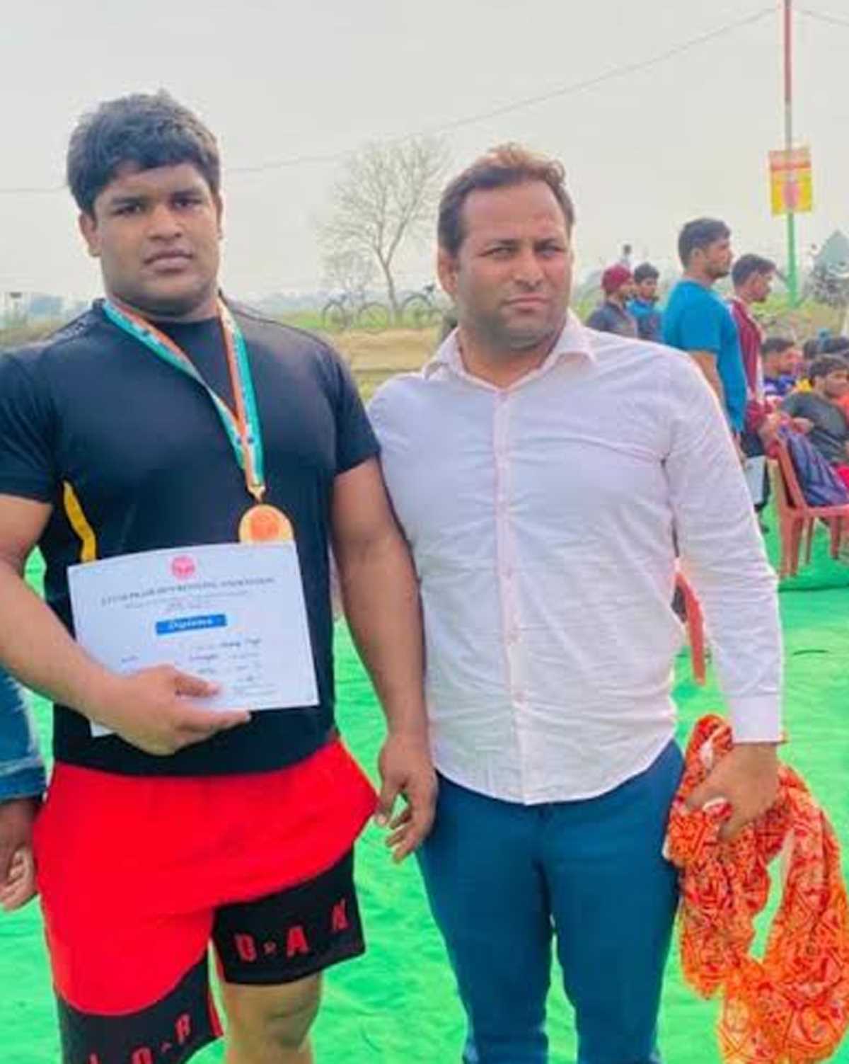 रितिक नागर ने जूनियर स्टेट चैम्पियनशिप में जीता स्वर्ण पदक